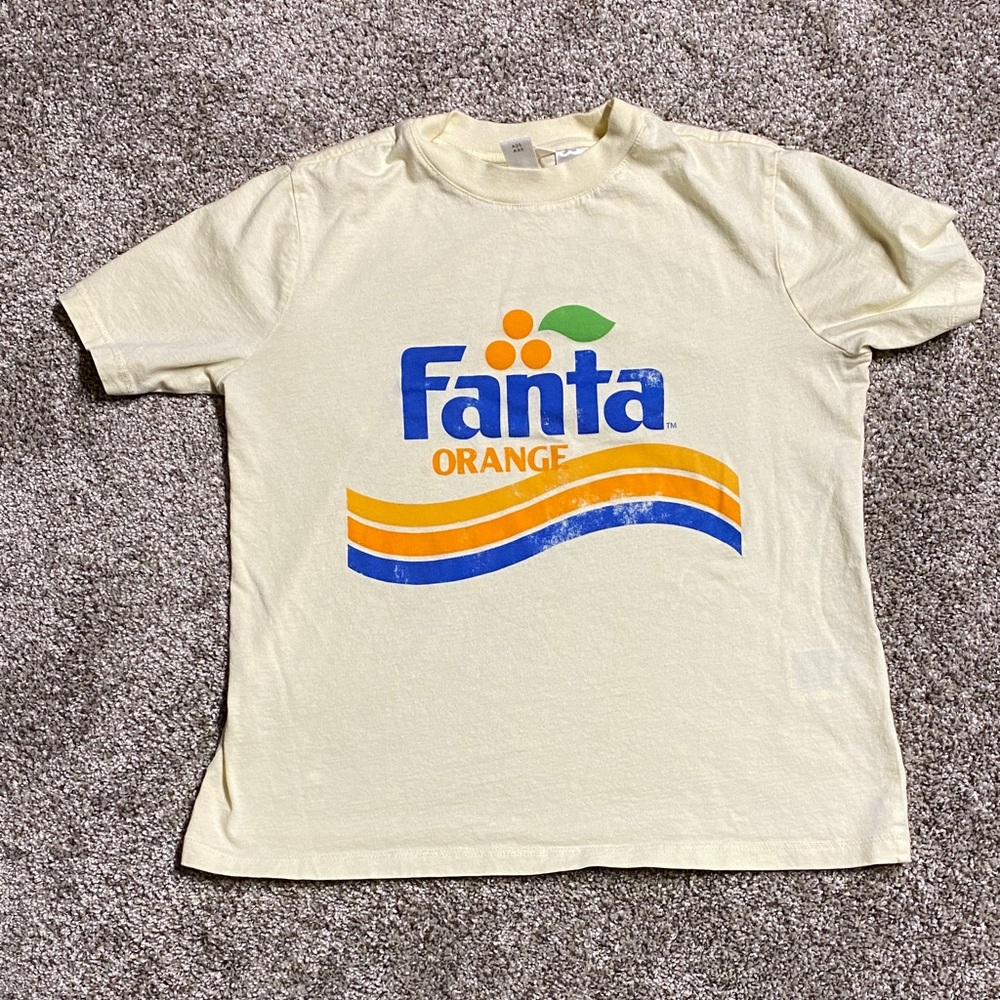 Fanta orange t shirt H&M women’s xs
